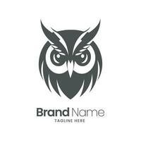 hibou logo conception, hibou mascotte logo conception, hibou illustration, hibou minimal logo vecteur, vecteur