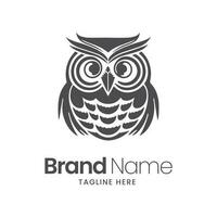 hibou logo conception, hibou mascotte logo conception, hibou illustration, hibou minimal logo vecteur, vecteur