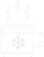 icône de chaud café agresser pour nourriture et boisson concept. vecteur
