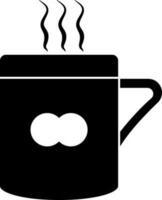 icône de tasse avec café dans illustration. vecteur