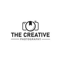 le Créatif la photographie moderne logo conception modèle vecteur