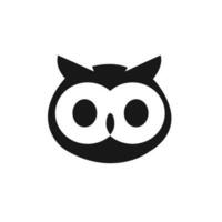 élégant hibou logo conception vecteur