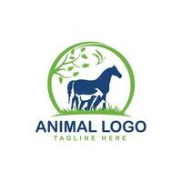 vecteur de logo animal