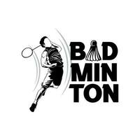 vecteur sport badminton