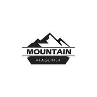 Montagne logo, Montagne expédition et Roche escalade vecteur Icônes.