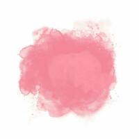 abstrait Rose rose aquarelle tache texture Contexte vecteur