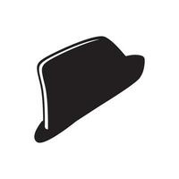 chapeau symbole icône, logo illustration conception modèle. vecteur