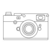 icône de la caméra, illustration vectorielle vecteur
