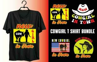 cette est mon Nouveau unique cow-girl t chemise conception pour T-shirt, cartes, Cadre ouvrages d'art, téléphone cas, Sacs, tasses, autocollants, gobelets, impression etc. vecteur