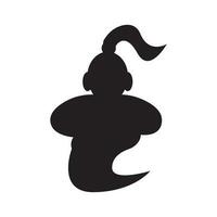 génie symbole icône, logo illustration conception modèle. vecteur