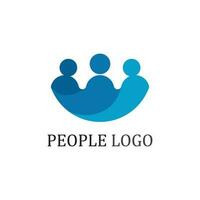 logo de personnes, équipe, succès, travail de personnes, groupe et communauté, vecteur de logo d'entreprise et d'entreprise et soins de conception, icône de la famille logo de réussite