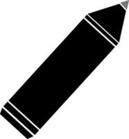 icône ou symbole de crayon. vecteur