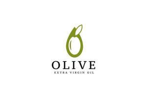 olive logo vecteur icône illustration