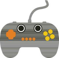 Jeu manette dans plat style. vecteur