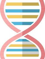 illustration de une ADN icône. vecteur