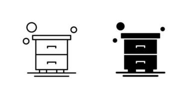 icône de vecteur de table