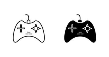 icône de vecteur de console de jeu unique