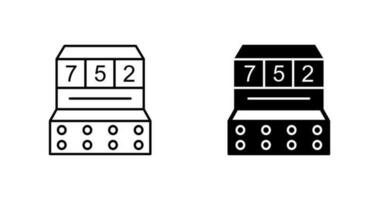 icône de vecteur de machine à sous