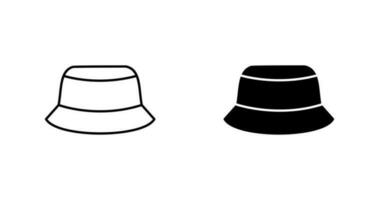 icône de vecteur de chapeau pour hommes