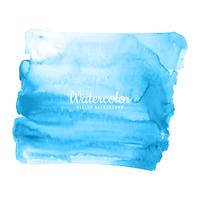 Fond aquarelle bleu pour la conception de textures vecteur