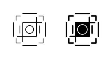 icône de vecteur de recadrage
