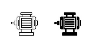 icône de vecteur de moteur électrique