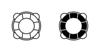 icône de vecteur de bouée de sauvetage