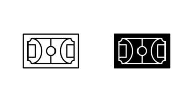 icône de vecteur de terrain de football