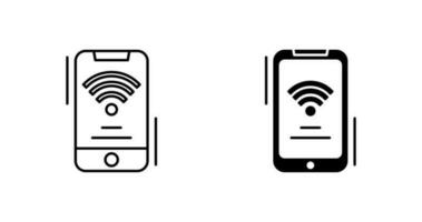 icône de vecteur de signal wifi