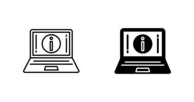 icône de vecteur d'informations