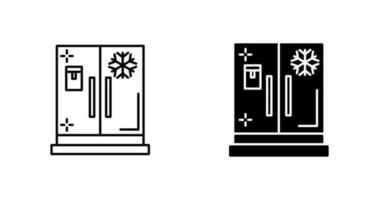 icône de vecteur de réfrigérateur