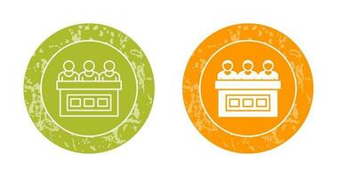 icône de vecteur de jury