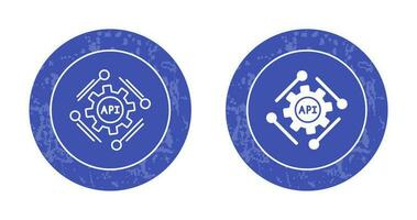 icône de vecteur api