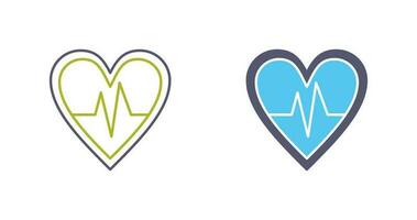 icône de vecteur de cardiogramme