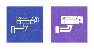 icône de vecteur de vidéosurveillance