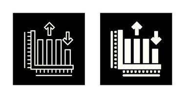 icône de vecteur de graphique à barres