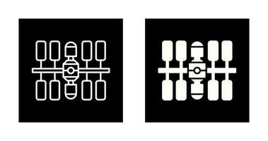 icône de vecteur de station spatiale