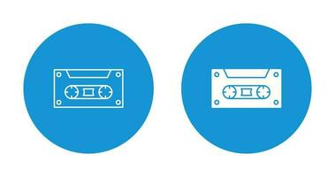 icône de vecteur de cassette