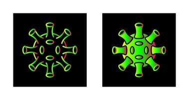 icône de vecteur de virus