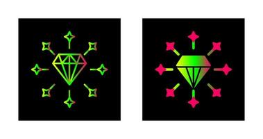 icône de vecteur de diamant