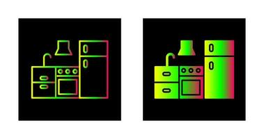 icône de vecteur de cuisine