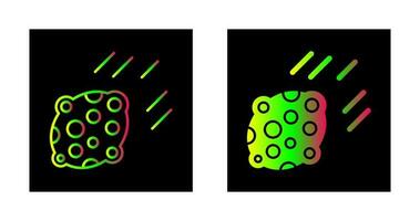 icône de vecteur d'astéroïde