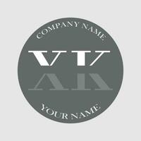 initiale xk logo lettre monogramme luxe main tiré vecteur