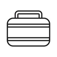 valise icône vecteur