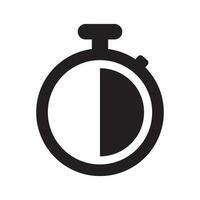 chronomètre icône vecteur