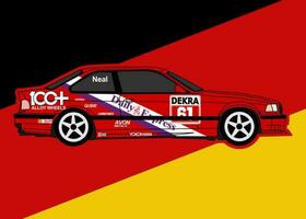 allemand classique courses voiture affiche de oliver pohlmann wikimédia vecteur