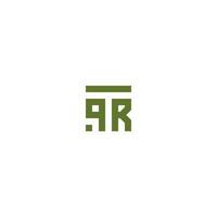 des lettres tqr qrt carré logo minimal Facile moderne vecteur