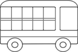 vecteur illustration de une autobus.