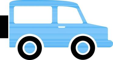 plat illustration de une suv ou jeep symbole. vecteur