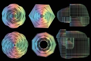 vecteur conception, cool spectre Contexte illustration pour votre ordinateur fond d'écran